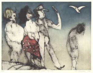 Menschen am Meer: Die Möwe