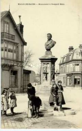Malo-les-Bains, mit dem Denkmal von Gaspard Malo