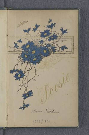 [Stammbuch Anna Dibbern]