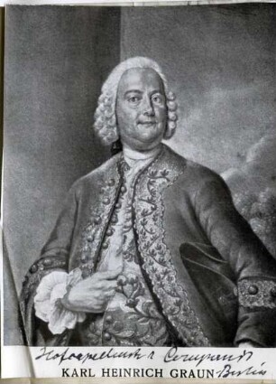 Graun, Karl Heinrich (1701?-1759)