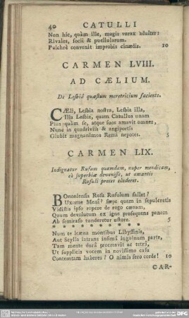 Carmen LVIII. Ad Caelium