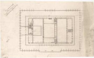 Billing, Hermann; Bochum (Nordrhein-Westfalen); Hotel Bochum - Grundriss Zwischengeschoss