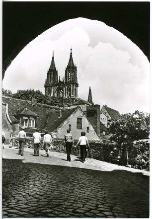 Meißen. Blick zum Dom