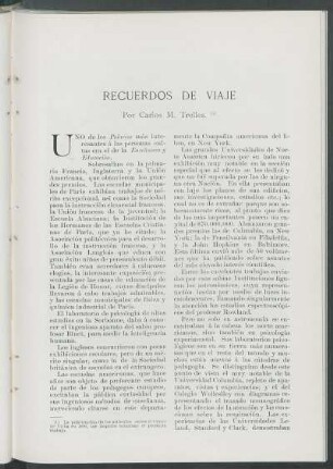 Recuerdos de viaje.