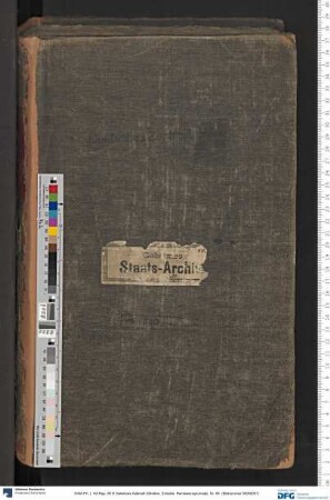 Kabinettsorders vom 3. Januar 1761 - 28. Dezember 1766 (Abschriften). Fragmente