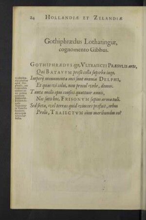 Gothiphraedus Lotharingiae, cognomento Gibbus.