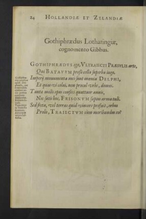 Gothiphraedus Lotharingiae, cognomento Gibbus.