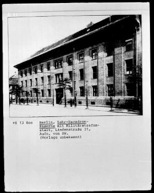 Lehr-Escadron-Kaserne mit Militärstrafanstalt