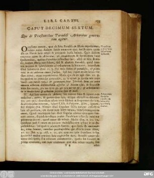 Caput Decimum Sextum, Qiúo de Praestantibus Paradisi Arboribus generatim agitur.