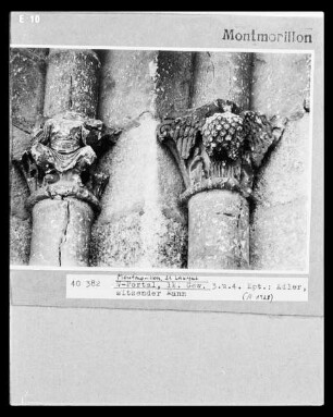 Westportal, linkes Gewände, 3. und 4. Kapitell