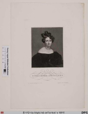Bildnis Wilhelmine Schröder-Devrient