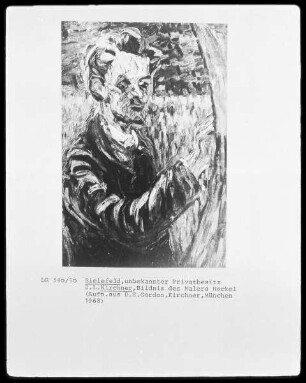 Bildnis des Malers Heckel