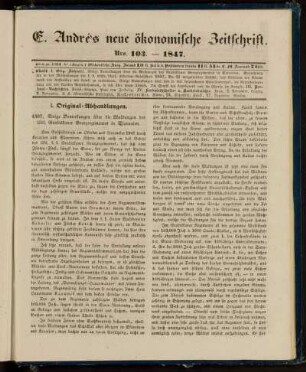 Nro. 103. - 1847