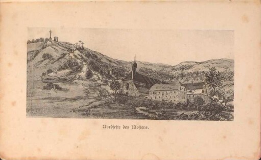 Nordseite des Klosters.