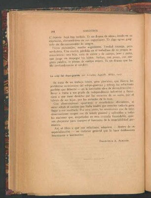 La crisi del dopo-guerra, por Arnaldo Agnelli