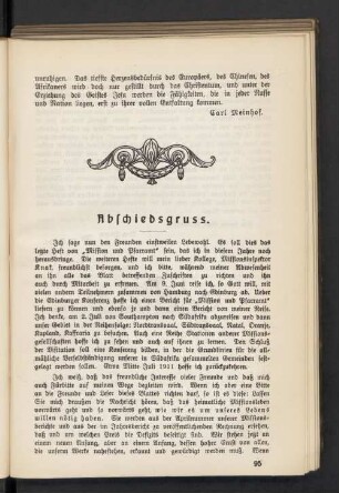 Abschiedsgruss