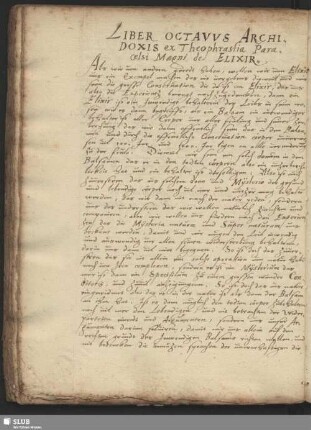 Liber Octavvs