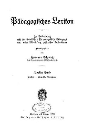 2: Fächer - Kirchliche Erziehung