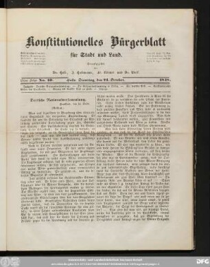 Konstitutionelles Bürgerblatt für Stadt und Land
