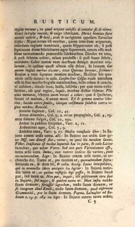 Scriptores Rei Rusticæ Veteres Latini, Volumen Quartum. Lexicon Rusticum