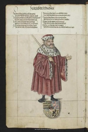 Bl. 103v: Friderich der 3. Churfürst : Friedrich der Weise 1463-1525 KF (S.d. Ernst)