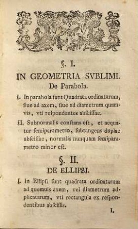 Positiones selectae ex mathesi svblimi, qvas pvblico tentamini svbiicit perillvstris ac generosvs dominivs L. B. Philippvs Carlovs de Stavffenberg