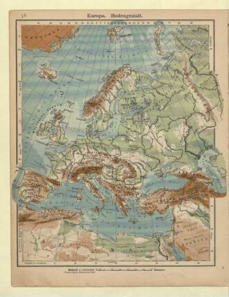 Europa. Bodengestalt