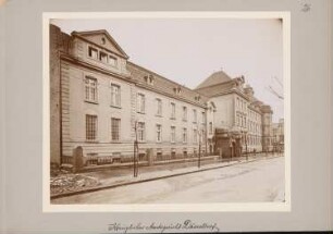 Amtsgericht, Recklinghausen: Ansicht (zeitgenössisch falsch mit Düsseldorf bezeichnet)