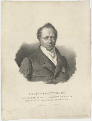 Bildnis des Graf von Bernstorff