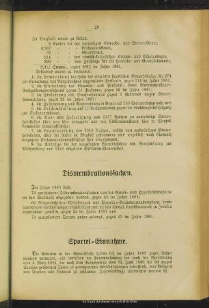 Dismembrationssachen