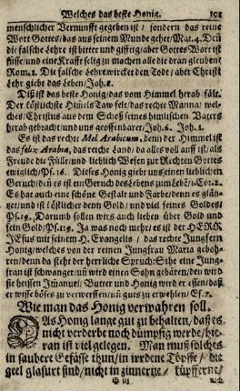 Wie man das Honig verwahren soll.