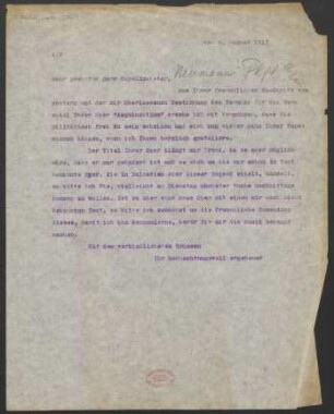 Brief an Frantisek Neumann : 02.01.1917