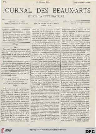 Nr. 3 (15 Février 1881)