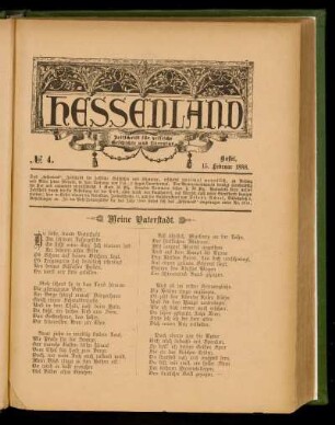 No. 4, 15. Februar 1888