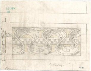 Fischer, Theodor; Nürnberg; Haus Adelsberger - Fries (Detail, Schnitt)