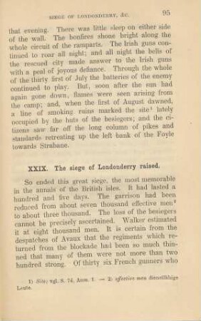 XXIX. The siege of Londonderry raised