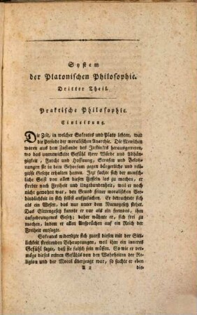 System der Platonischen Philosophie, 4