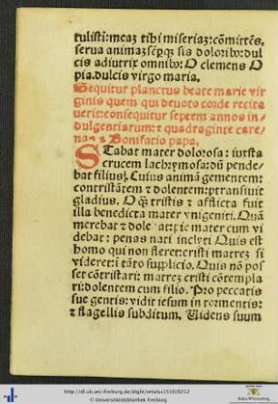 Planctus beate marie virginis