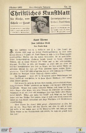 Nr. 10 (Oktober 1909)