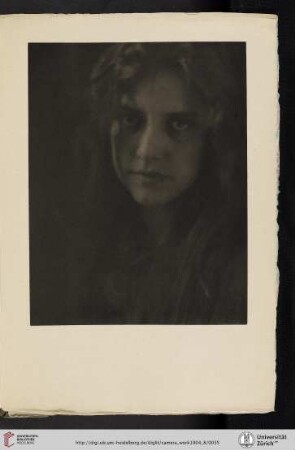 [Alvin Langdon Coburn, Study—Miss R., photogravure by the Manhattan Photogravure Company, New York]