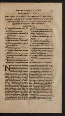 Decisio CCXXXV.