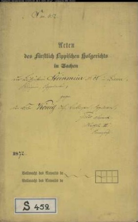 Steinmeier Nr. 68 in Lieme gegen König in Lieme