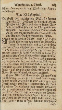 Das XII. Capitul