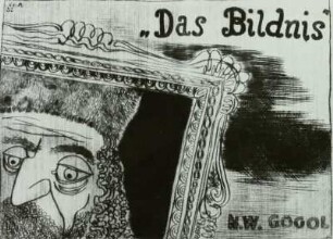Illustration zum Zyklus 'Das Bildnis' von N.W.Gogol
