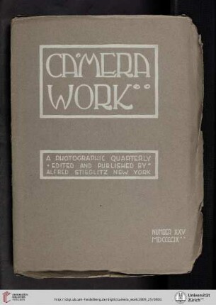 Camera Work: A Photographic Quarterly