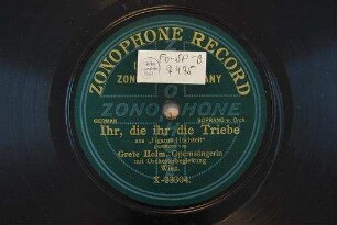 Ihr, die ihr die Triebe : aus "Figaros Hochzeit" / [W. A. Mozart]