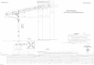Crailsheim: Wiederverwendung des alten Bahnsteigdaches Cannstatt