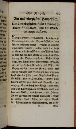 Ein und vierzigstes Hauptstück - Funfzigstes Hauptstück