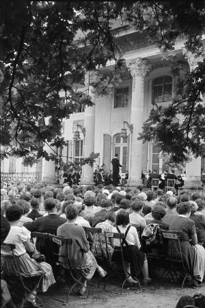 Serenade in Pillnitz (Reportage) mit Kurt Masur, 10. Juli 1955
