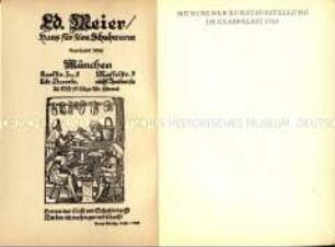 Münchener Kunstausstellung im Glaspalast 1925
